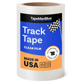 TapeManBlue front packaging showing roll and clear protection benefit