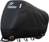 TATATOO front view showing full bike coverage and weather protection