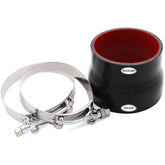 Taukealugs front view of 3.5to4 inch silicone reducer showing fit and finish for reliable joins