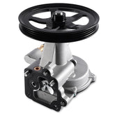 TAUTOY vacuum pump front view showing cast aluminum body and ports for reliable fit