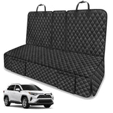 TAUYANG backseat cover front view showing full rear protection and easy install