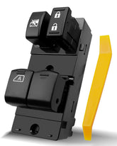 Tavaski front panel switch showing button layout and easy replacement benefit