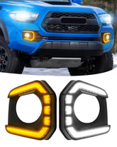 TBHOO front bezel assembly on Tacoma showing improved frontal visibility