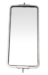 TBOZZ stainless steel mirror front view showing wide field of vision and modern style