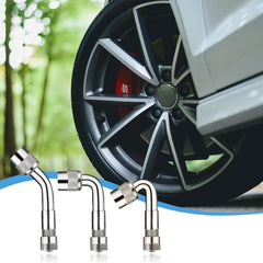 tchrules extension attached to dually truck wheel for safer inflation