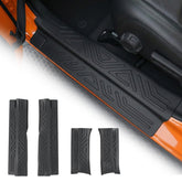 Tecbaba packaging showing Gladiator JT sill protector kit and included pieces
