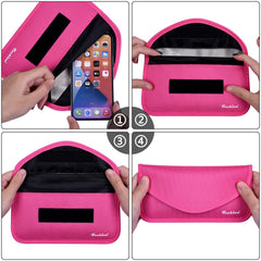 Techion inner pocket with car key fob protecting remote from relay attacks