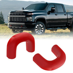 TECHPICCO front packaging showing red tow hook covers and benefits