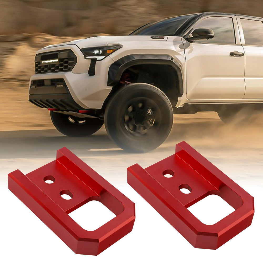TECHPICCO front profile on Tacoma showing fit and improved visibility