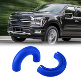 TECHPICCO front view on F150 showing clean bumper finish and protection
