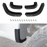 TECHPICCO front fender delete panel installed on Silverado, shows clean look and protection