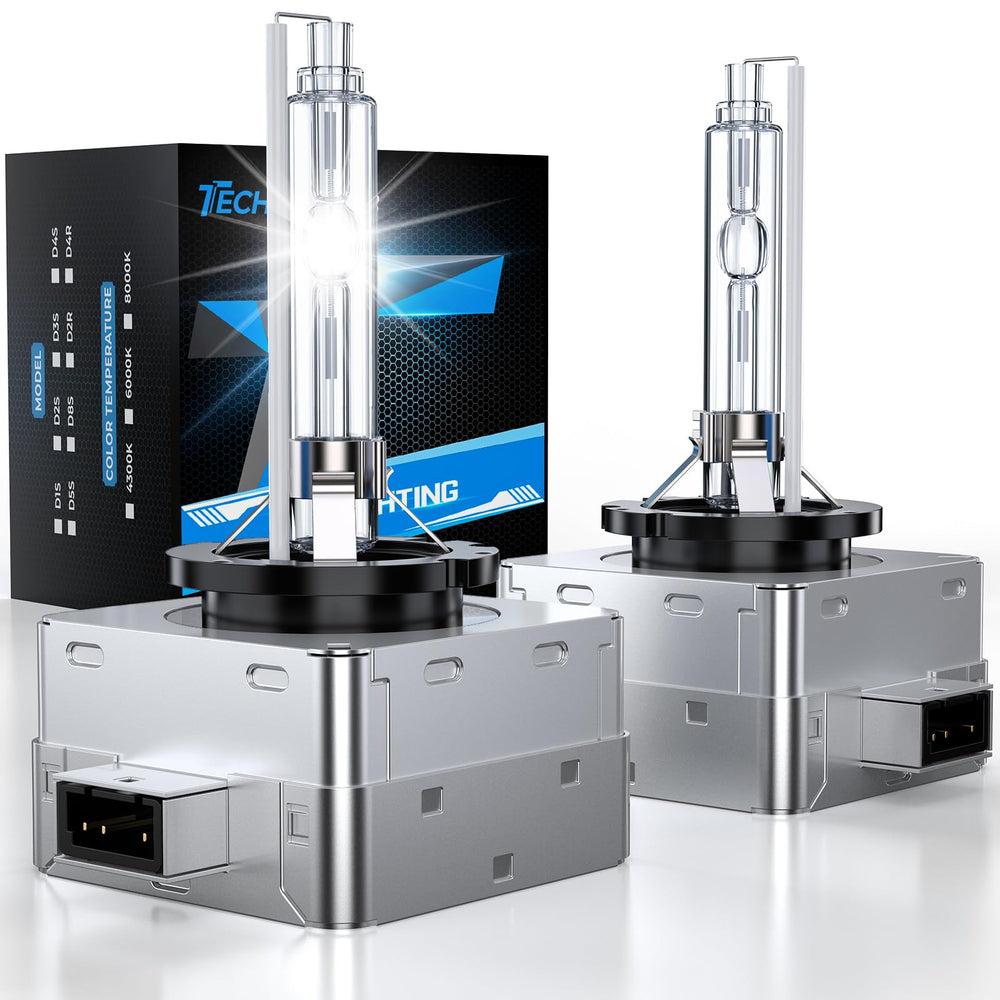 TechWizHub D3S front view pack of two showing compatible replacement bulbs and benefits