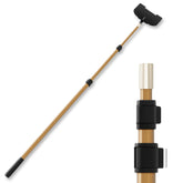 Teenyyou pole front profile showing compact storage benefit