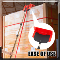 Teenyyou pole retracted beside ruler for transportable size