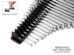 TEKTON close-up of tapered slots demonstrating secure wrench fit advantage