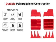 TEKTON label sheet detail for fast identification and tool retrieval