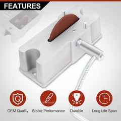 TEMSONE textured aluminum body detail showing durable construction benefit