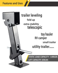 TENFUN mounted under trailer frame demonstrating secure bolt-on attachment