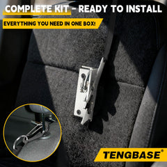 TENGBASE steel bracket close-up highlighting strength and rust resistance