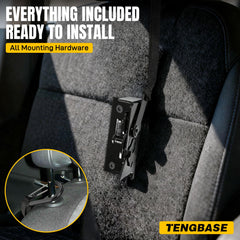 TENGBASE reinforced nylon strap and glass-fiber tab for reliable pulling