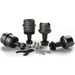 TeraFlex 3442002 kit front view showing ball joints and hardware, highlighting durable construction and serviceability