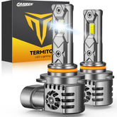 Termitor 9005 front view showing compact LED bulb and easy fit