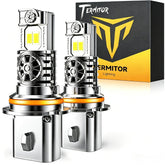 Termitor 9007 front view showing both bulbs and bright design for improved visibility