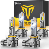 Termitor front view of both 9005 and 9006 bulbs showing package and plug-and-play benefit