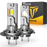 Termitor front view of H7 pair showing compact design and instant upgrade