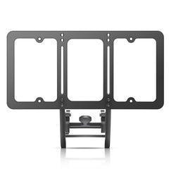 TesFram front-mounted on Model 3 showing clean low-profile fit and improved airflow