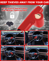 Tevlaphee dip-coated finish close-up protecting steering wheel from scratches