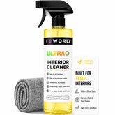 teworld bottle and towel on gray background showing kit benefit