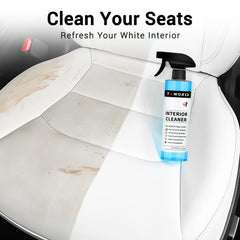 teworld seat before and after cleaning showing stain removal benefit