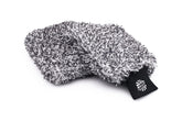 The Rag Company mitt front view showing plush fibers and safe paint contact