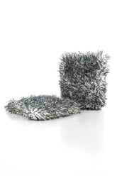 The Rag Company Cyclone Ultra front view shows the compact mitt and benefits safe cleaning