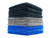 The Rag Company front pack showing nine Spectrum 420 towels for organized detailing