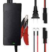 THEPRO front view of charger showing compact housing and ports for easy storage
