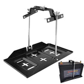 THEPRO front view of tray showing bolt holes and mounting readiness for secure install