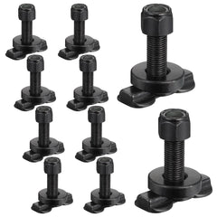 Therwen front view of 10 studs showing package and benefit durable anchors