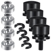 Therwen front packaging showing eight black seat fasteners and compact kit – quick replacement