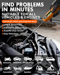 THIKPO long stainless steel probe close-up reaching deep components for access