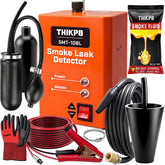 THIKPO smoke machine front view showing controls and compact design benefit