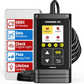 thinkcar front overview showing the unit and connector for fast diagnostics