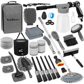 ThinkLearn kit front view showing all included tools and storage bag for easy organization and portability