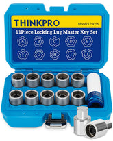 Thinkpro front packaging showing complete wheel lock key set and benefits