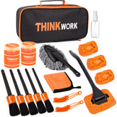 THINKWORK kit front layout showing all 17 pieces and storage bag for quick cleaning