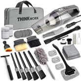 THINKWORK vacuum front view showing compact design and powerful benefit