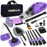 THINKWORK vacuum front view showing compact design and portability benefit
