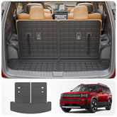 Thinzyou trunk mat front view showing full cargo coverage and easy cleaning benefit
