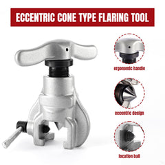 Thorstone flaring cone detail with smooth profile for consistent 45° flares